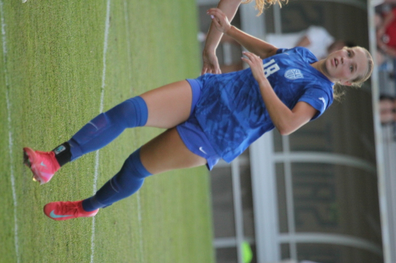 Saint Louis University (SLU) vs SEMO Womens Soccer 2025 A -XXXIII.jpg :: Saint Louis University (SLU) Billiken's Women's Soccer vs SEMO Redhawks a Division II 9th ranked Ohio Valley Conference team. The match was played at Robert R. Hermann Stadium in St. Louis, Missouri, USA. SLU won 5-0. 