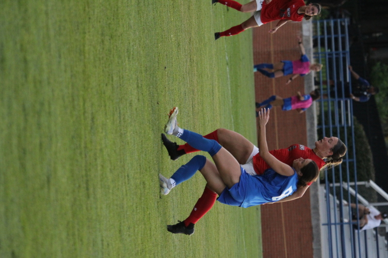 Saint Louis University (SLU) vs SEMO Womens Soccer 2025 A -XXXIX.jpg :: Saint Louis University (SLU) Billiken's Women's Soccer vs SEMO Redhawks a Division II 9th ranked Ohio Valley Conference team. The match was played at Robert R. Hermann Stadium in St. Louis, Missouri, USA. SLU won 5-0. 