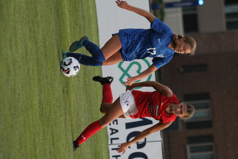 Saint Louis University (SLU) vs SEMO Womens Soccer 2025 A -XXXXI.jpg :: Saint Louis University (SLU) Billiken's Women's Soccer vs SEMO Redhawks a Division II 9th ranked Ohio Valley Conference team. The match was played at Robert R. Hermann Stadium in St. Louis, Missouri, USA. SLU won 5-0. 
