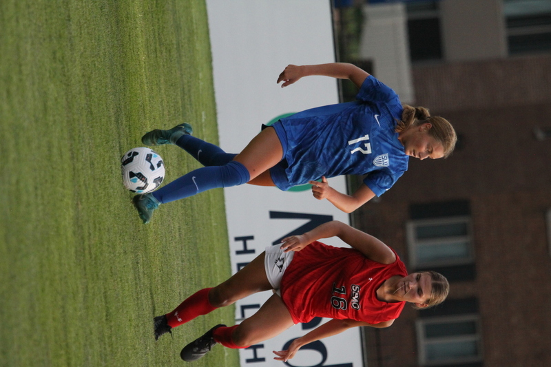 Saint Louis University (SLU) vs SEMO Womens Soccer 2025 A -XXXXII.jpg :: Saint Louis University (SLU) Billiken's Women's Soccer vs SEMO Redhawks a Division II 9th ranked Ohio Valley Conference team. The match was played at Robert R. Hermann Stadium in St. Louis, Missouri, USA. SLU won 5-0. 