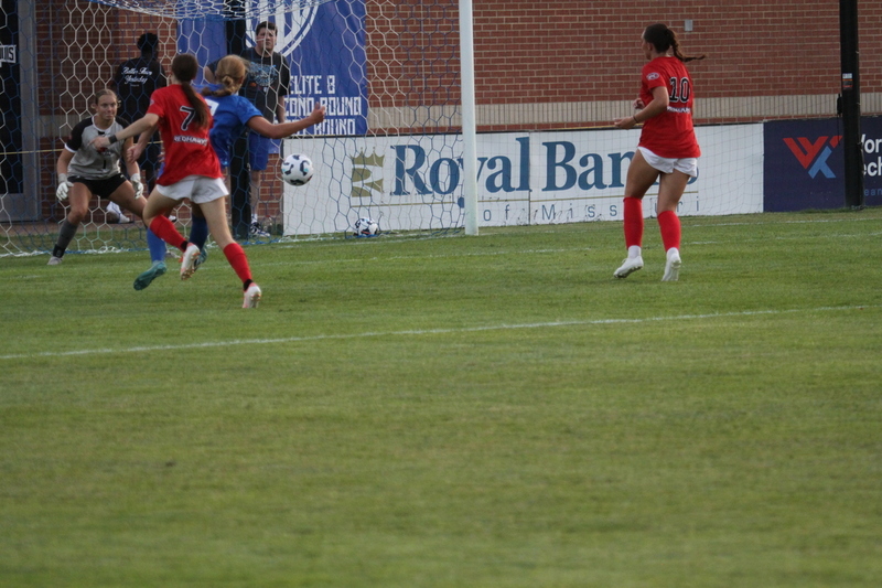 Saint Louis University (SLU) vs SEMO Womens Soccer 2025 A -XXXXIX.jpg :: Saint Louis University (SLU) Billikens vs Southeast Missouri State University (SEMO) at Robert R. Hermann Stadium (Bill McDermott Press Box) on the St. Louis, Missouri, USA campus. The Pitch - A football or Soccer field is the playing surface for the game of association football. It's dimensions and markings are defined by Law 1 of the Laws of the Game, The Field of Play. SEMO is a Ohio Valley Conference 9th ranked Division II team. SLU is a Division I A10 team.