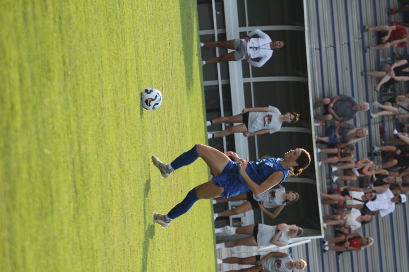 Saint Louis University (SLU) vs SEMO Womens Soccer 2025 L.jpg :: Saint Louis University (SLU) Billikens Women's Soccer vs Southeast Missouri State University (SEMO) at Robert R. Hermann Stadium on the St. Louis, Missouri, USA. SEMO is an Ohio Valley Conference 9th ranked team. Bill McDermott Press Box, SLU won 5-0. Game played on Wednesday, 6th, 2025. A football or Soccer field is the playing surface for the game of association football. It's dimensions and markings are defined by Lawe 1 of the Laws of the Game, The Field of Play. (Terms) A Soccer fitch is the official term for the playing field in Soccer, primarily used in the UK and other countries with a strong soccer culture. 