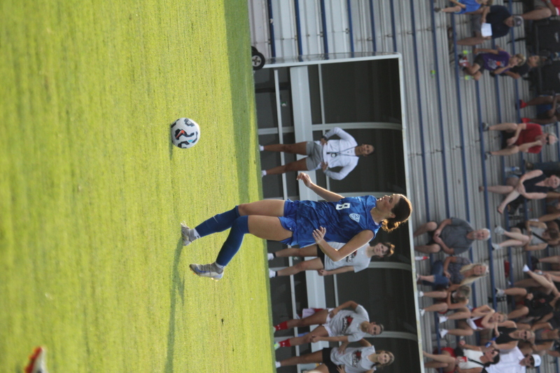 Saint Louis University (SLU) vs SEMO Womens Soccer 2025 LI.jpg :: Saint Louis University (SLU) Billikens Women's Soccer vs Southeast Missouri State University (SEMO) at Robert R. Hermann Stadium on the St. Louis, Missouri, USA. SEMO is an Ohio Valley Conference 9th ranked team. Bill McDermott Press Box, SLU won 5-0. Game played on Wednesday, 6th, 2025. A football or Soccer field is the playing surface for the game of association football. It's dimensions and markings are defined by Lawe 1 of the Laws of the Game, The Field of Play. (Terms) A Soccer fitch is the official term for the playing field in Soccer, primarily used in the UK and other countries with a strong soccer culture. 