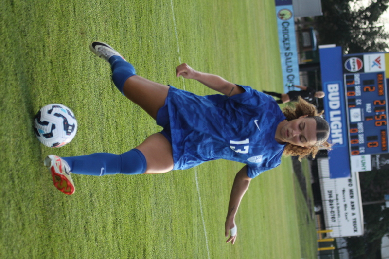 Saint Louis University (SLU) vs SEMO Womens Soccer 2025 LIV.jpg :: Saint Louis University (SLU) Billikens Women's Soccer vs Southeast Missouri State University (SEMO) at Robert R. Hermann Stadium on the St. Louis, Missouri, USA. SEMO is an Ohio Valley Conference 9th ranked team. Bill McDermott Press Box, SLU won 5-0. Game played on Wednesday, 6th, 2025. A football or Soccer field is the playing surface for the game of association football. It's dimensions and markings are defined by Lawe 1 of the Laws of the Game, The Field of Play. (Terms) A Soccer fitch is the official term for the playing field in Soccer, primarily used in the UK and other countries with a strong soccer culture. 