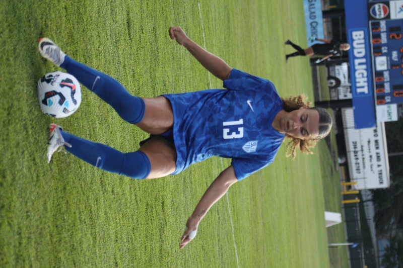 Saint Louis University (SLU) vs SEMO Womens Soccer 2025 LV.jpg :: Saint Louis University (SLU) Billikens Women's Soccer vs Southeast Missouri State University (SEMO) at Robert R. Hermann Stadium on the St. Louis, Missouri, USA. SEMO is an Ohio Valley Conference 9th ranked team. Bill McDermott Press Box, SLU won 5-0. Game played on Wednesday, 6th, 2025. A football or Soccer field is the playing surface for the game of association football. It's dimensions and markings are defined by Lawe 1 of the Laws of the Game, The Field of Play. (Terms) A Soccer fitch is the official term for the playing field in Soccer, primarily used in the UK and other countries with a strong soccer culture. 