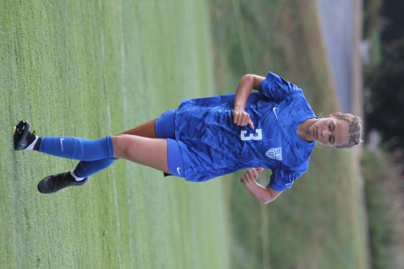 Saint Louis University (SLU) vs SEMO Womens Soccer 2025 LXIX.jpg :: Saint Louis University (SLU) vs SEMO Women's Soccer 2025 at Robert R. Hermann Stadium on the St. Louis, Missouri, USA. The Billiken's won 5-0. The Redhawks of Southeast Missouri State University are 9th ranked in the Ohio Valley Conference a Division II University and the Billiken's are a Division I University in the Atlantic 10 Conference (A10). SLU has won the A10 Conference the last two years. SLU also made to the NCAA Championships on The Pitch. A Soccer Pitch is the official term for the playing field in soccer, primarily used in the UK and other countries with a strong soccer culture.  