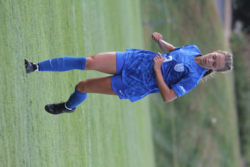 Saint Louis University (SLU) vs SEMO Womens Soccer 2025 LXVII.jpg :: Saint Louis University (SLU) vs SEMO Women's Soccer 2025 at Robert R. Hermann Stadium on the St. Louis, Missouri, USA. The Billiken's won 5-0. The Redhawks of Southeast Missouri State University are 9th ranked in the Ohio Valley Conference a Division II University and the Billiken's are a Division I University in the Atlantic 10 Conference (A10). SLU has won the A10 Conference the last two years. SLU also made to the NCAA Championships on The Pitch. A Soccer Pitch is the official term for the playing field in soccer, primarily used in the UK and other countries with a strong soccer culture.  
