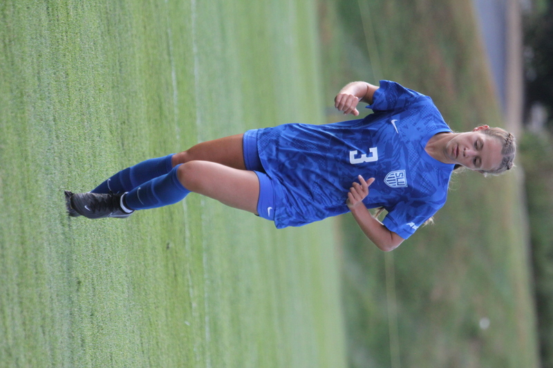 Saint Louis University (SLU) vs SEMO Womens Soccer 2025 LXVIII.jpg :: Saint Louis University (SLU) vs SEMO Women's Soccer 2025 at Robert R. Hermann Stadium on the St. Louis, Missouri, USA. The Billiken's won 5-0. The Redhawks of Southeast Missouri State University are 9th ranked in the Ohio Valley Conference a Division II University and the Billiken's are a Division I University in the Atlantic 10 Conference (A10). SLU has won the A10 Conference the last two years. SLU also made to the NCAA Championships on The Pitch. A Soccer Pitch is the official term for the playing field in soccer, primarily used in the UK and other countries with a strong soccer culture.  