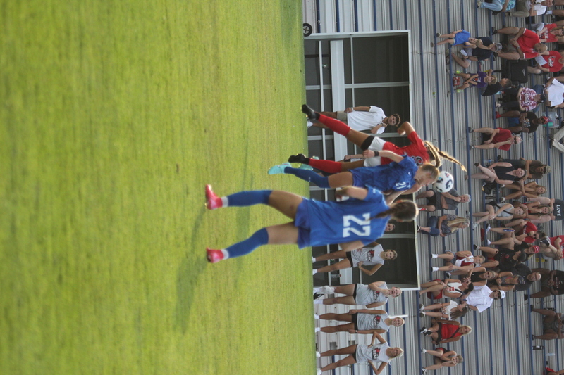 Saint Louis University (SLU) vs SEMO Womens Soccer 2025 LXX.jpg :: Saint Louis University (SLU) vs SEMO Women's Soccer 2025 at Robert R. Hermann Stadium on the St. Louis, Missouri, USA. The Billiken's won 5-0. The Redhawks of Southeast Missouri State University are 9th ranked in the Ohio Valley Conference a Division II University and the Billiken's are a Division I University in the Atlantic 10 Conference (A10). SLU has won the A10 Conference the last two years. SLU also made to the NCAA Championships on The Pitch. A Soccer Pitch is the official term for the playing field in soccer, primarily used in the UK and other countries with a strong soccer culture.  