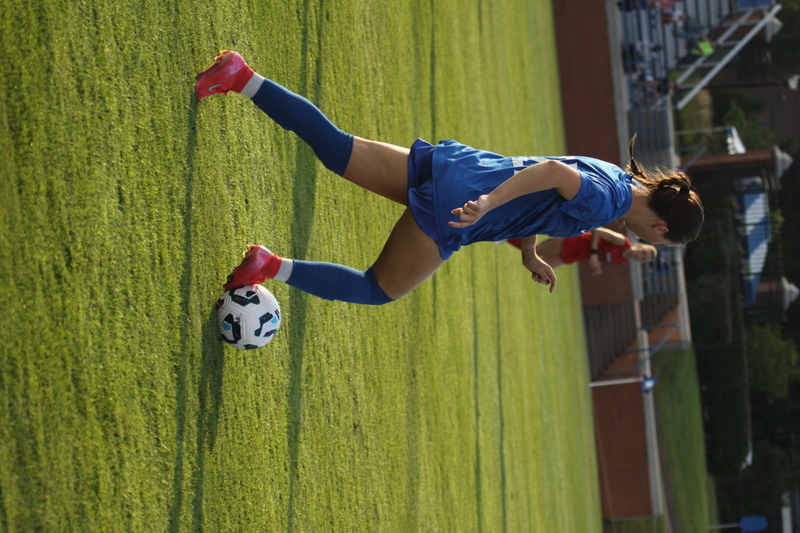 Saint Louis University (SLU) vs SEMO Womens Soccer 2025 LXXIII.jpg :: Saint Louis University (SLU) vs SEMO Women's Soccer 2025 at Robert R. Hermann Stadium on the St. Louis, Missouri, USA. The Billiken's won 5-0. The Redhawks of Southeast Missouri State University are 9th ranked in the Ohio Valley Conference a Division II University and the Billiken's are a Division I University in the Atlantic 10 Conference (A10). SLU has won the A10 Conference the last two years. SLU also made to the NCAA Championships on The Pitch. A Soccer Pitch is the official term for the playing field in soccer, primarily used in the UK and other countries with a strong soccer culture.  