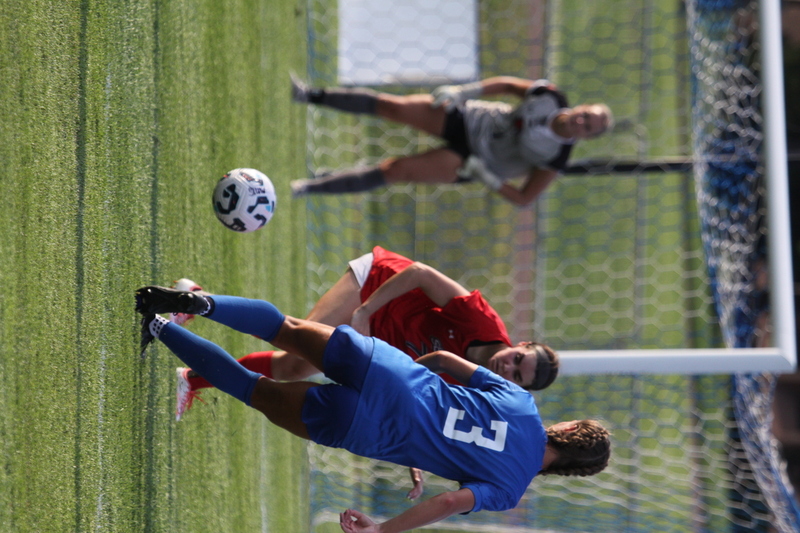 Saint Louis University (SLU) vs SEMO Womens Soccer 2025 LXXIX.jpg :: Saint Louis University (SLU) vs SEMO Women's Soccer 2025 at Robert R. Hermann Stadium on the St. Louis, Missouri, USA. The Billiken's won 5-0. The Redhawks of Southeast Missouri State University are 9th ranked in the Ohio Valley Conference a Division II University and the Billiken's are a Division I University in the Atlantic 10 Conference (A10). SLU has won the A10 Conference the last two years. SLU also made to the NCAA Championships on The Pitch. A Soccer Pitch is the official term for the playing field in soccer, primarily used in the UK and other countries with a strong soccer culture.  