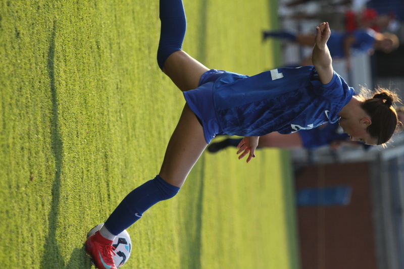 Saint Louis University (SLU) vs SEMO Womens Soccer 2025 LXXXIV.jpg :: Saint Louis University (SLU) vs SEMO Women's Soccer 2025 at Robert R. Hermann Stadium on the St. Louis, Missouri, USA. The Billiken's won 5-0. The Redhawks of Southeast Missouri State University are 9th ranked in the Ohio Valley Conference a Division II University and the Billiken's are a Division I University in the Atlantic 10 Conference (A10). SLU has won the A10 Conference the last two years. SLU also made to the NCAA Championships on The Pitch. A Soccer Pitch is the official term for the playing field in soccer, primarily used in the UK and other countries with a strong soccer culture.  