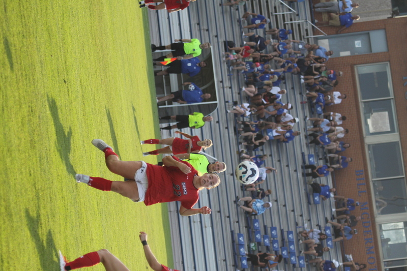 Saint Louis University (SLU) vs SEMO Womens Soccer 2025 XXIX.jpg :: Saint Louis University (SLU) Billiken's Women's Soccer vs Southeast Missouri State University (SEMO) Redhawks at Robert R. Hermann Stadium on the St. Louis, Missouri, USA Campus. SLU won 5-0 in the exhibition match up. SEMO is 9th ranked in Ohio Valley Conference Division II and SLU is in the A10 Conference and is a Division I Team.  