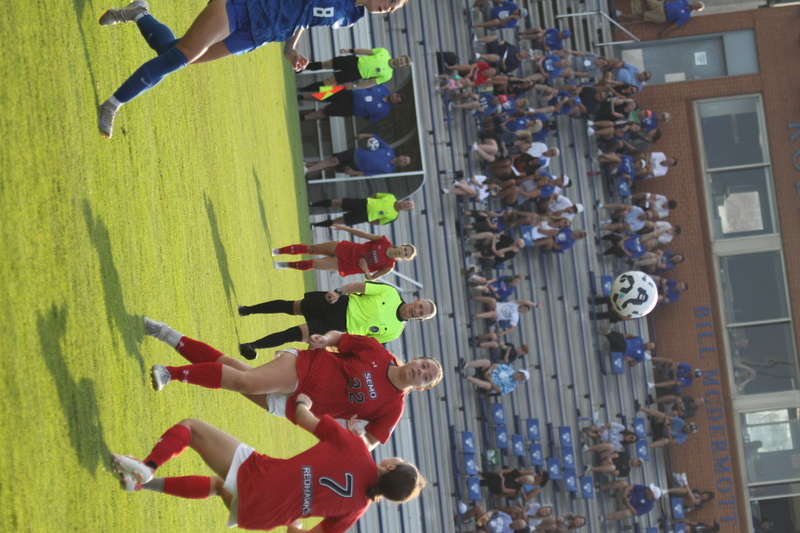 Saint Louis University (SLU) vs SEMO Womens Soccer 2025 XXX.jpg :: Saint Louis University (SLU) Billiken's Women's Soccer vs Southeast Missouri State University (SEMO) Redhawks at Robert R. Hermann Stadium on the St. Louis, Missouri, USA Campus. SLU won 5-0 in the exhibition match up. SEMO is 9th ranked in Ohio Valley Conference Division II and SLU is in the A10 Conference and is a Division I Team.  