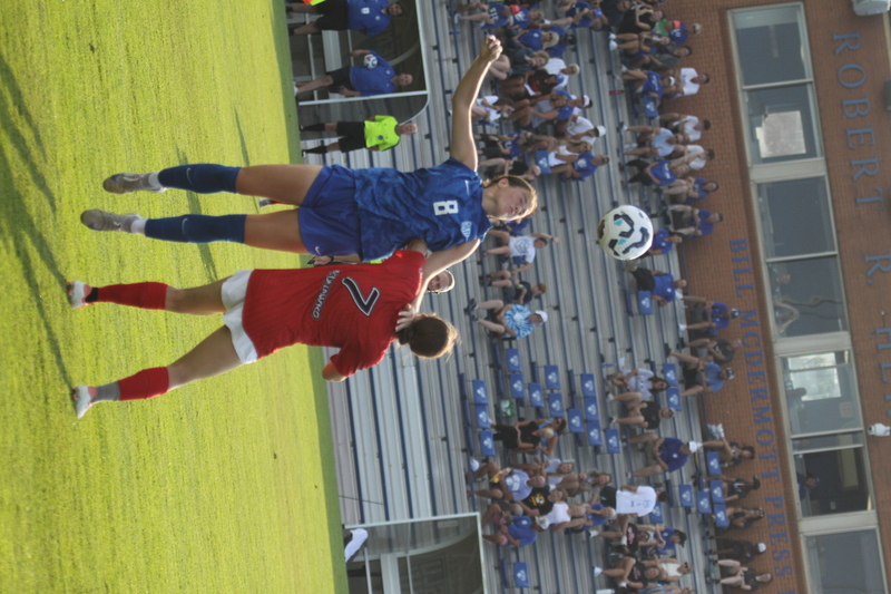 Saint Louis University (SLU) vs SEMO Womens Soccer 2025 XXXI.jpg :: Saint Louis University (SLU) Billikens vs Southeast Missouri State University (SEMO) Redhawks Women's Soccer at Robert R. Hermann Stadium on the St. Louis, Missouri, USA campus. On August 6th the two teams played the first of two exhibition matches that will open the 2025 season. SEMO is 9th ranked in the Ohio Valley Conference and a Division II team. SLU is a multiple year A10 Conference Champion. 