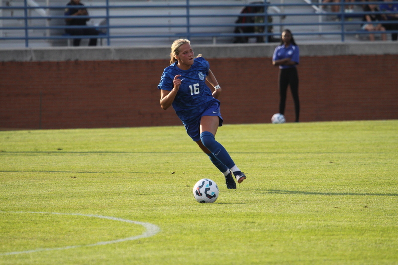 Saint Louis University (SLU) vs SEMO Womens Soccer 2025 XXXVIII.jpg :: Saint Louis University (SLU) Billikens vs Southeast Missouri State University (SEMO) Redhawks Women's Soccer at Robert R. Hermann Stadium on the St. Louis, Missouri, USA campus. On August 6th the two teams played the first of two exhibition matches that will open the 2025 season. SEMO is 9th ranked in the Ohio Valley Conference and a Division II team. SLU is a multiple year A10 Conference Champion. 