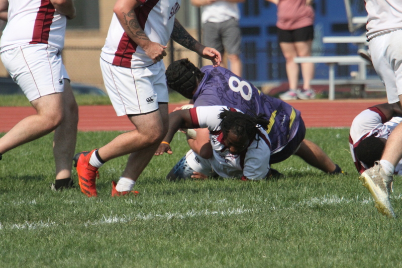 Saint Louis University (SLU) vs Southern Illinois University Rugby 2024 L.jpg :: Sant Louis University (SLU) vs Southern Illinois University (Salukis) October 13, 2024 SLU wins 17 to 12 at the Saint Louis University Medical Center Recreational Complex in St. Louis, Missouri, USA. NCAA, Intramural Rugby, National Collegiate Rugby Organization 