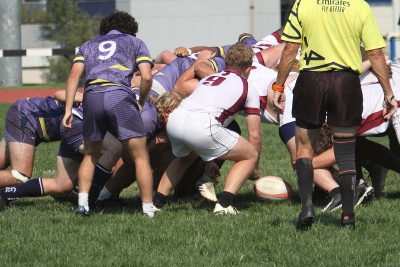 Saint Louis University (SLU) vs Southern Illinois University Rugby 2024 XXXV.jpg :: Sant Louis University (SLU) vs Southern Illinois University (Salukis) October 13, 2024 SLU wins 17 to 12 at the Saint Louis University Medical Center Recreational Complex in St. Louis, Missouri, USA. NCAA, Intramural Rugby, National Collegiate Rugby Organization 