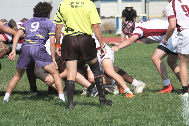 Saint Louis University (SLU) vs Southern Illinois University Rugby 2024 XXXVII.jpg :: Sant Louis University (SLU) vs Southern Illinois University (Salukis) October 13, 2024 SLU wins 17 to 12 at the Saint Louis University Medical Center Recreational Complex in St. Louis, Missouri, USA. NCAA, Intramural Rugby, National Collegiate Rugby Organization 