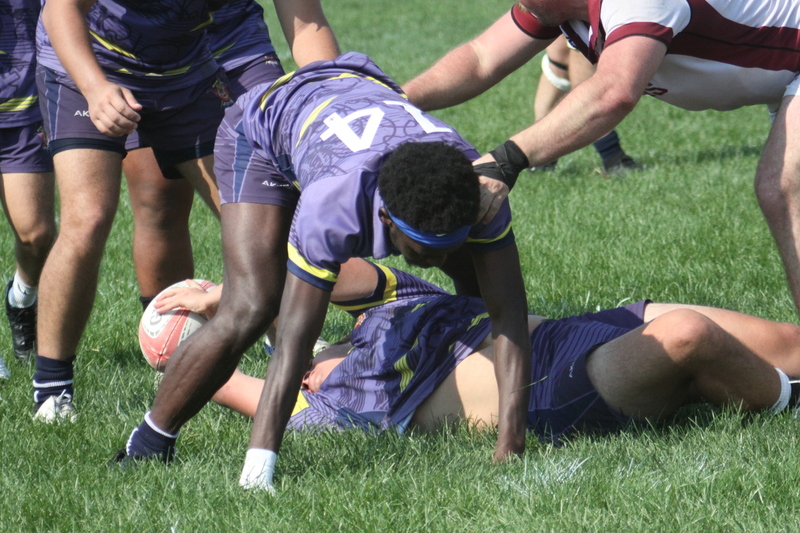 Saint Louis University (SLU) vs Southern Illinois University Rugby 2024 XXXXII.jpg :: Sant Louis University (SLU) vs Southern Illinois University (Salukis) October 13, 2024 SLU wins 17 to 12 at the Saint Louis University Medical Center Recreational Complex in St. Louis, Missouri, USA. NCAA, Intramural Rugby, National Collegiate Rugby Organization 