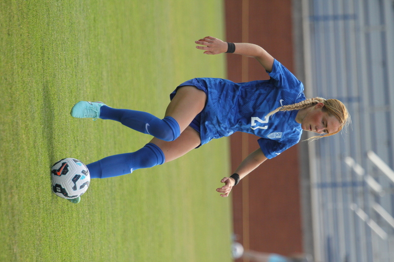 Saint Louis University (SLU) vs University Evansville Womens Soccer 2025 VIII.jpg :: Saint Louis University (SLU) Women's Soccer vs. University of Evansville ACES at Robert R. Herrmann Stadium on the SLU Saint Louis Campus. This is an exhibition match up between two Division I teams. SLU is an A10 Conference team and University of Evansville is a Missouri Valley Conference team. SLU won the match up 4-0. NCAA, Nike