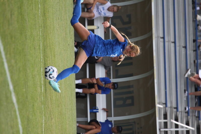Saint Louis University (SLU) vs University of Evansville Womens Soccer 2025 A -LXV.jpg :: Saint Louis University (SLU) vs University of Evansville Women's Soccer 2025 at Robert R. Hermann Stadium in St. Louis, Missouri, USA. SLU wins 4-0. This is an exhibition match up between a number 1 ranked SLU an A10 team and an 8th ranked Missouri Valley Conference University of Evansville both are Division I NCAA teams. The Pitch - A football or soccer field is the playing surface for the game of association football. It's dimensions and markings are defined by Law1 of the Laws of the Game, The Field of Play.