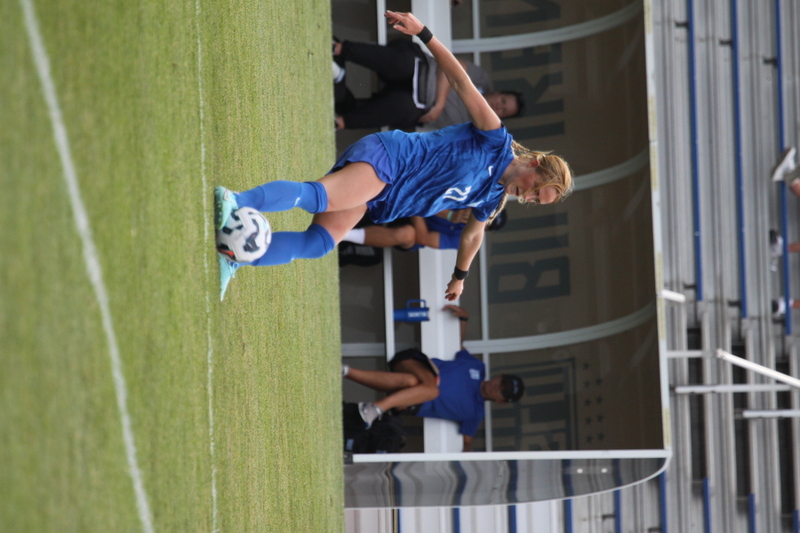 Saint Louis University (SLU) vs University of Evansville Womens Soccer 2025 A -LXVI.jpg :: Saint Louis University (SLU) vs University of Evansville Women's Soccer 2025 at Robert R. Hermann Stadium in St. Louis, Missouri, USA. SLU wins 4-0. This is an exhibition match up between a number 1 ranked SLU an A10 team and an 8th ranked Missouri Valley Conference University of Evansville both are Division I NCAA teams. The Pitch - A football or soccer field is the playing surface for the game of association football. It's dimensions and markings are defined by Law1 of the Laws of the Game, The Field of Play.