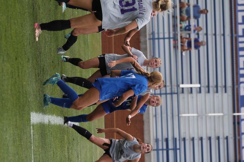 Saint Louis University (SLU) vs University of Evansville Womens Soccer 2025 A -LXX.jpg :: Saint Louis University (SLU) vs University of Evansville Women's Soccer 2025 at Robert R. Hermann Stadium in St. Louis, Missouri, USA. SLU wins 4-0. This is an exhibition match up between a number 1 ranked SLU an A10 team and an 8th ranked Missouri Valley Conference University of Evansville both are Division I NCAA teams. The Pitch - A football or soccer field is the playing surface for the game of association football. It's dimensions and markings are defined by Law1 of the Laws of the Game, The Field of Play.