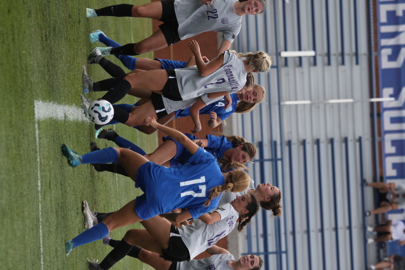 Saint Louis University (SLU) vs University of Evansville Womens Soccer 2025 A -LXXIV.jpg :: Saint Louis University (SLU) vs University of Evansville Women's Soccer 2025 at Robert R. Hermann Stadium in St. Louis, Missouri, USA. SLU wins 4-0. This is an exhibition match up between a number 1 ranked SLU an A10 team and an 8th ranked Missouri Valley Conference University of Evansville both are Division I NCAA teams. The Pitch - A football or soccer field is the playing surface for the game of association football. It's dimensions and markings are defined by Law1 of the Laws of the Game, The Field of Play.