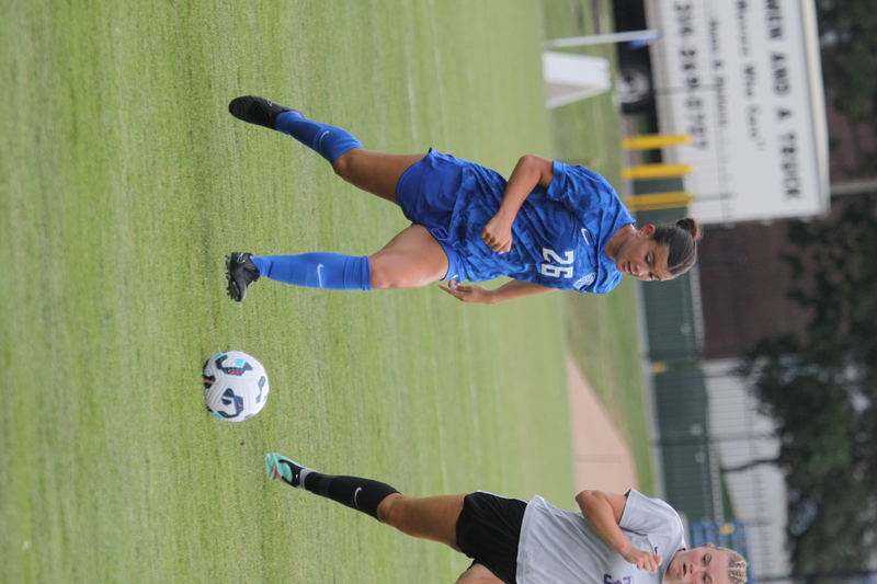 Saint Louis University (SLU) vs University of Evansville Womens Soccer 2025 A -LXXX.jpg :: Saint Louis University (SLU) vs University of Evansville Women's Soccer 2025 at Robert R. Hermann Stadium in St. Louis, Missouri, USA. SLU wins 4-0. This is an exhibition match up between a number 1 ranked SLU an A10 team and an 8th ranked Missouri Valley Conference University of Evansville both are Division I NCAA teams. The Pitch - A football or soccer field is the playing surface for the game of association football. It's dimensions and markings are defined by Law1 of the Laws of the Game, The Field of Play.