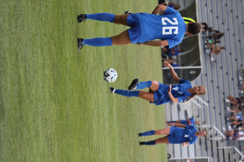 Saint Louis University (SLU) vs University of Evansville Womens Soccer 2025 A -LXXXIX.jpg :: Saint Louis University (SLU) vs University of Evansville Women's Soccer 2025 at Robert R. Hermann Stadium in St. Louis, Missouri, USA. SLU wins 4-0. This is an exhibition match up between a number 1 ranked SLU an A10 team and an 8th ranked Missouri Valley Conference University of Evansville both are Division I NCAA teams. The Pitch - A football or soccer field is the playing surface for the game of association football. It's dimensions and markings are defined by Law1 of the Laws of the Game, The Field of Play.