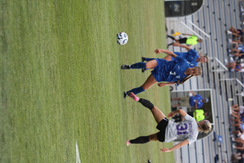 Saint Louis University (SLU) vs University of Evansville Womens Soccer 2025 A -LXXXVIII.jpg :: Saint Louis University (SLU) vs University of Evansville Women's Soccer 2025 at Robert R. Hermann Stadium in St. Louis, Missouri, USA. SLU wins 4-0. This is an exhibition match up between a number 1 ranked SLU an A10 team and an 8th ranked Missouri Valley Conference University of Evansville both are Division I NCAA teams. The Pitch - A football or soccer field is the playing surface for the game of association football. It's dimensions and markings are defined by Law1 of the Laws of the Game, The Field of Play.