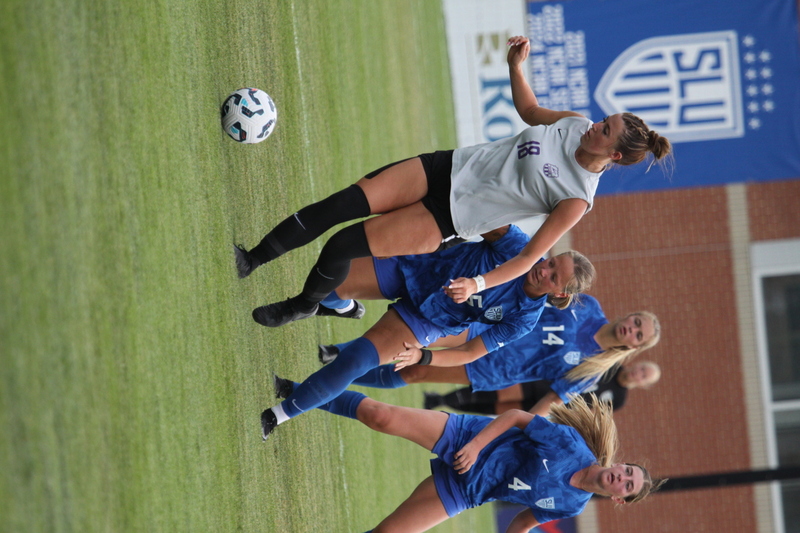 Saint Louis University (SLU) vs University of Evansville Womens Soccer 2025 A -LXXXXII.jpg :: Saint Louis University (SLU) vs University of Evansville Women's Soccer 2025 at Robert R. Hermann Stadium in St. Louis, Missouri, USA. SLU wins 4-0. This is an exhibition match up between a number 1 ranked SLU an A10 team and an 8th ranked Missouri Valley Conference University of Evansville both are Division I NCAA teams. The Pitch - A football or soccer field is the playing surface for the game of association football. It's dimensions and markings are defined by Law1 of the Laws of the Game, The Field of Play.