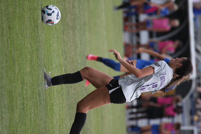 Saint Louis University (SLU) vs University of Evansville Womens Soccer 2025 A -LXXXXVII.jpg :: Saint Louis University (SLU) vs University of Evansville Women's Soccer 2025 at Robert R. Hermann Stadium in St. Louis, Missouri, USA. SLU wins 4-0. This is an exhibition match up between a number 1 ranked SLU an A10 team and an 8th ranked Missouri Valley Conference University of Evansville both are Division I NCAA teams. The Pitch - A football or soccer field is the playing surface for the game of association football. It's dimensions and markings are defined by Law1 of the Laws of the Game, The Field of Play.