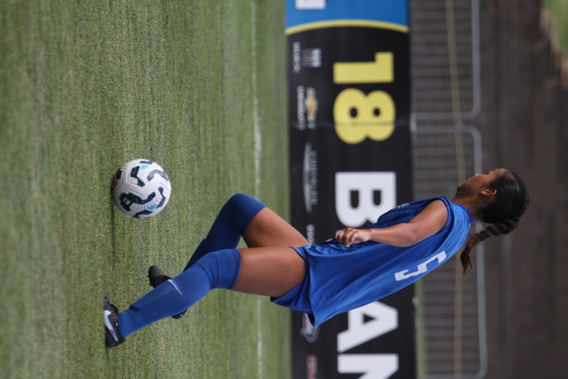 Saint Louis University (SLU) vs University of Evansville Womens Soccer 2025 A -XXXXII.jpg :: Saint Louis University (SLU) Billiken's Women's Soccer vs University of Evansville, Indiana ACES at Robert R. Hermann Stadium-St. Louis, Missouri, USA. SLU won 4-0. On The Pitch - A Soccer Pitch is the official term for the playing field in soccer, primarily used in the UK and other countries with a strong soccer culture.  