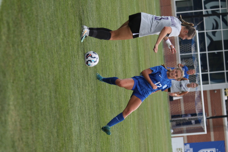 Saint Louis University (SLU) vs University of Evansville Womens Soccer 2025 A -XXXXVIII.jpg :: Saint Louis University (SLU) vs University of Evansville Women's Soccer 2025 at Robert R. Hermann Stadium in St. Louis, Missouri, USA. SLU wins 4-0. This is an exhibition match up between a number 1 ranked SLU an A10 team and an 8th ranked Missouri Valley Conference University of Evansville both are Division I NCAA teams. The Pitch - A football or soccer field is the playing surface for the game of association football. It's dimensions and markings are defined by Law1 of the Laws of the Game, The Field of Play.