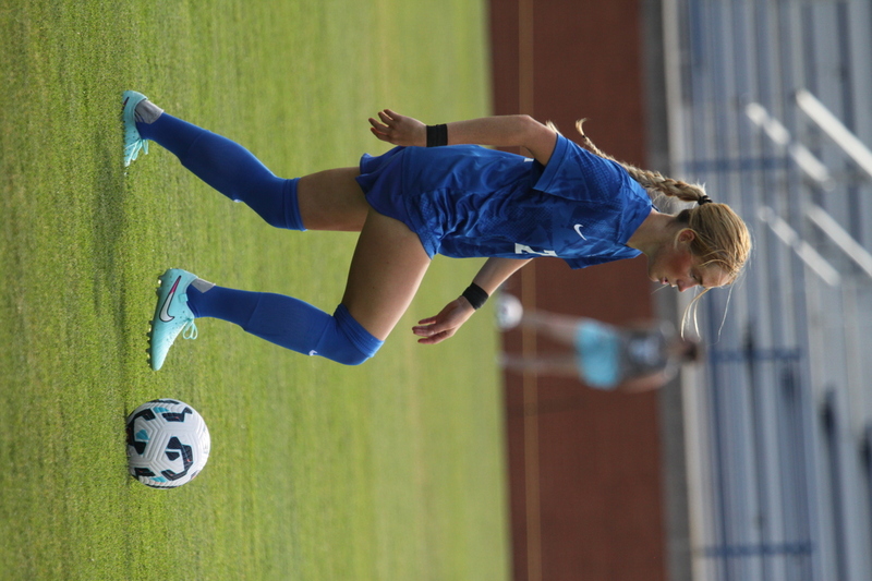 Saint Louis University (SLU) vs University of Evansville Womens Soccer 2025 XI.jpg :: Saint Louis University (SLU) Women's Soccer vs. University of Evansville ACES at Robert R. Herrmann Stadium on the SLU Saint Louis Campus. This is an exhibition match up between two Division I teams. SLU is an A10 Conference team and University of Evansville is a Missouri Valley Conference team. SLU won the match up 4-0. NCAA, Nike