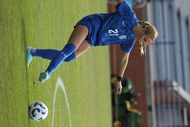 Saint Louis University (SLU) vs University of Evansville Womens Soccer 2025 XII.jpg :: Saint Louis University (SLU) Women's Soccer vs. University of Evansville ACES at Robert R. Herrmann Stadium on the SLU Saint Louis Campus. This is an exhibition match up between two Division I teams. SLU is an A10 Conference team and University of Evansville is a Missouri Valley Conference team. SLU won the match up 4-0. NCAA, Nike