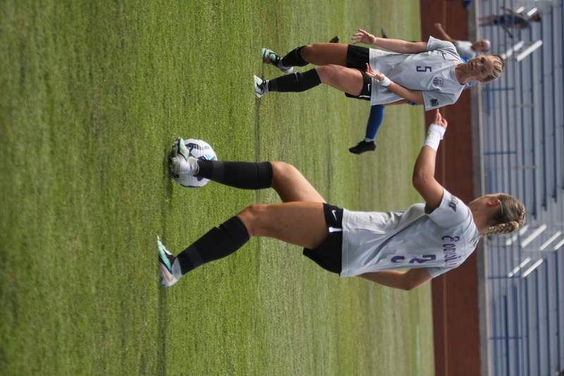 Saint Louis University (SLU) vs University of Evansville Womens Soccer 2025 XV.jpg :: Saint Louis University (SLU) Women's Soccer vs. University of Evansville ACES at Robert R. Herrmann Stadium on the SLU Saint Louis Campus. This is an exhibition match up between two Division I teams. SLU is an A10 Conference team and University of Evansville is a Missouri Valley Conference team. SLU won the match up 4-0. NCAA, Nike
