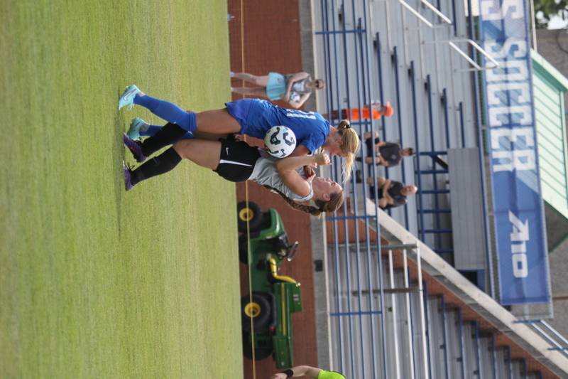 Saint Louis University (SLU) vs University of Evansville Womens Soccer 2025 XXV.jpg :: Saint Louis University (SLU) Women's Soccer vs. University of Evansville ACES at Robert R. Herrmann Stadium on the SLU Saint Louis Campus. This is an exhibition match up between two Division I teams. SLU is an A10 Conference team and University of Evansville is a Missouri Valley Conference team. SLU won the match up 4-0. NCAA, Nike