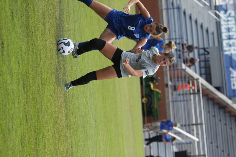 Saint Louis University (SLU) vs University of Evansville Womens Soccer 2025 XXVIII.jpg :: Saint Louis University (SLU) Women's Soccer vs. University of Evansville ACES at Robert R. Herrmann Stadium on the SLU Saint Louis Campus. This is an exhibition match up between two Division I teams. SLU is an A10 Conference team and University of Evansville is a Missouri Valley Conference team. SLU won the match up 4-0. NCAA, Nike