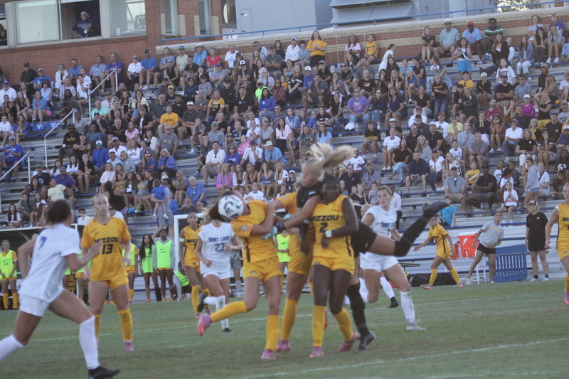 Saint Louis University (SLU) vs University of Missouri Womens Soccer 2025 A -LXXXXIX.jpg :: Saint Louis University (SLU) vs University of Missouri (MIZZOU) Women's Soccer 2025 at Robert R. Hermann Stadium -St. Louis, Missouri, USA. SLU won 1-0 goal scored by Rylee Howard. NCAA women's soccer