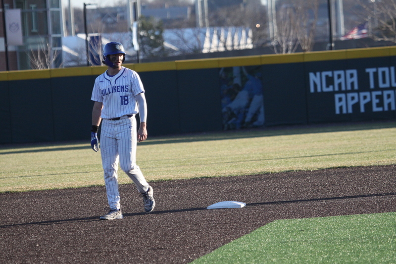 Saint Louis University Baseball vs Bellarmine University 2026 A -IX.jpg :: Saint Louis University Baseball vs Bellarmine University 2026 at Billikens Sports Center in St. Louis, Missouri, USA. SLU wins 13 to 3 and the 10 Run Rule is observed. NCAA Baseball, Division I SLU is a A10 Conference University.