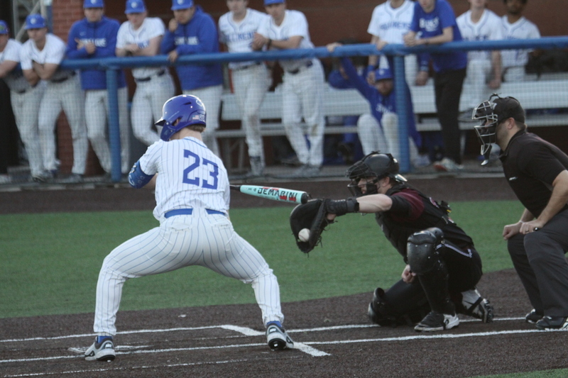 Saint Louis University Baseball vs Bellarmine University 2026 A -LII.jpg :: Saint Louis University Baseball vs Bellarmine University 2026 at Billikens Sports Center in St. Louis, Missouri, USA. SLU wins 13 to 3 and the 10 Run Rule is observed. NCAA Baseball, Division I SLU is a A10 Conference University.