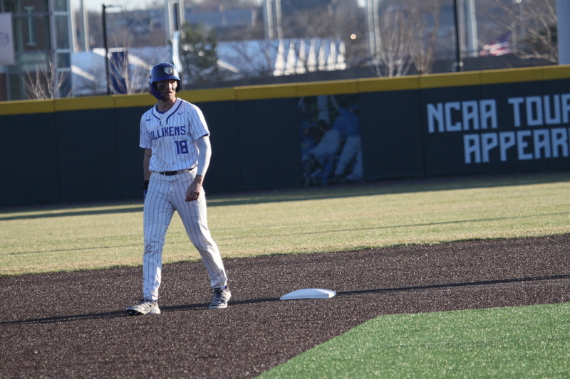 Saint Louis University Baseball vs Bellarmine University 2026 A -VIII.jpg :: Saint Louis University Baseball vs Bellarmine University 2026 at Billikens Sports Center in St. Louis, Missouri, USA. SLU wins 13 to 3 and the 10 Run Rule is observed. NCAA Baseball, Division I SLU is a A10 Conference University.