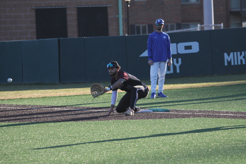 Saint Louis University Baseball vs Bellarmine University 2026 A -X.jpg :: Saint Louis University Baseball vs Bellarmine University 2026 at Billikens Sports Center in St. Louis, Missouri, USA. SLU wins 13 to 3 and the 10 Run Rule is observed. NCAA Baseball, Division I SLU is a A10 Conference University.