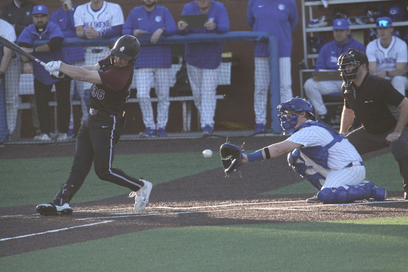 Saint Louis University Baseball vs Bellarmine University 2026 A -XII.jpg :: Saint Louis University Baseball vs Bellarmine University 2026 at Billikens Sports Center in St. Louis, Missouri, USA. SLU wins 13 to 3 and the 10 Run Rule is observed. NCAA Baseball, Division I SLU is a A10 Conference University.