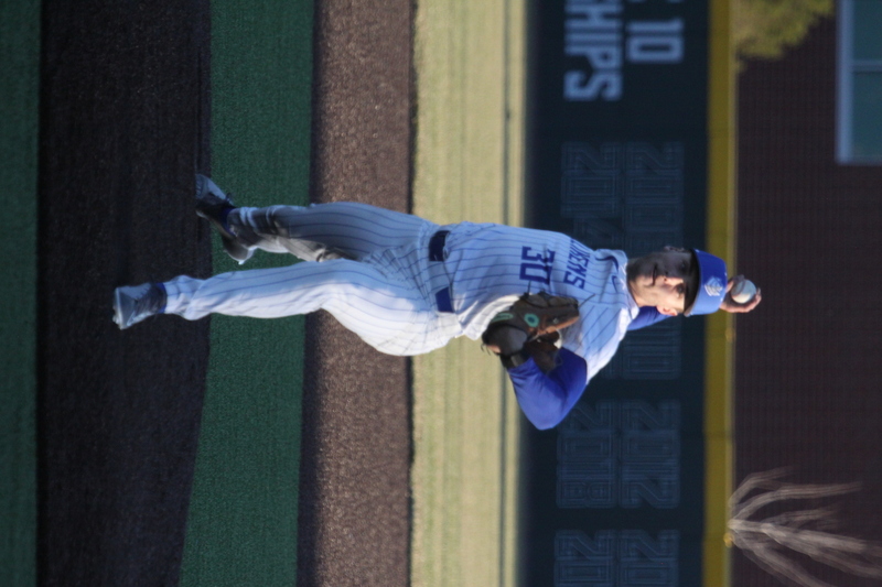 Saint Louis University Baseball vs Bellarmine University 2026 A -XV.jpg :: Saint Louis University Baseball vs Bellarmine University 2026 at Billikens Sports Center in St. Louis, Missouri, USA. SLU wins 13 to 3 and the 10 Run Rule is observed. NCAA Baseball, Division I SLU is a A10 Conference University.