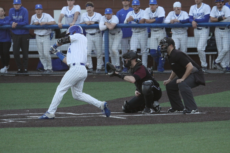 Saint Louis University Baseball vs Bellarmine University 2026 A -XXXII.jpg :: Saint Louis University Baseball vs Bellarmine University 2026 at Billikens Sports Center in St. Louis, Missouri, USA. SLU wins 13 to 3 and the 10 Run Rule is observed. NCAA Baseball, Division I SLU is a A10 Conference University.