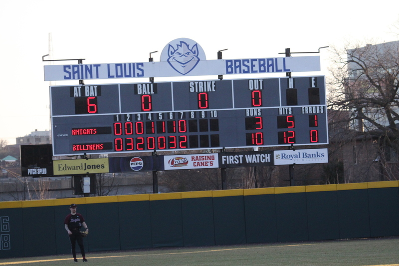 Saint Louis University Baseball vs Bellarmine University 2026 A -XXXXI.jpg :: Saint Louis University Baseball vs Bellarmine University 2026 at Billikens Sports Center in St. Louis, Missouri, USA. SLU wins 13 to 3 and the 10 Run Rule is observed. NCAA Baseball, Division I SLU is a A10 Conference University.